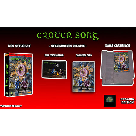 Crater Song - Original NES Edition [NES] NES Video Game Premium Edition Games   