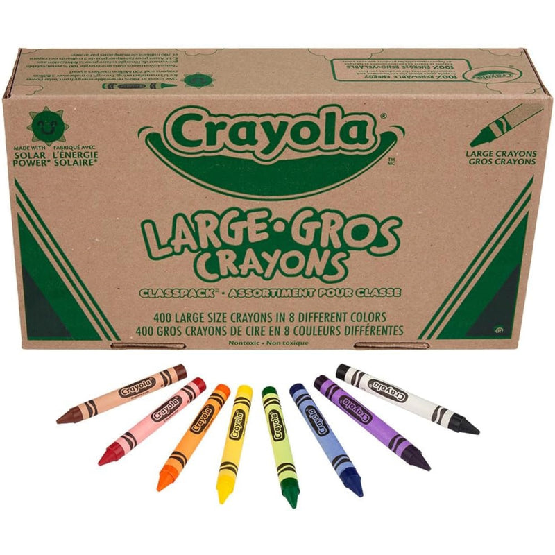 Crayola: Crayons Large Classpack - 400 Count [Toys, Age 3+] House & Home Crayola   