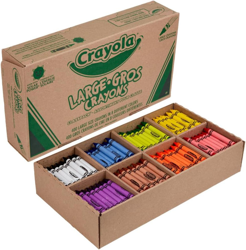 Crayola: Crayons Large Classpack - 400 Count [Toys, Age 3+] House & Home Crayola   