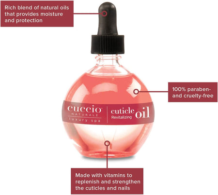 Cuccio Naturale Cuticle Revitalizing Oil - Pomegranate & Fig - 75mL / 2.5 Fl Oz [Skincare] Skincare Cuccio   