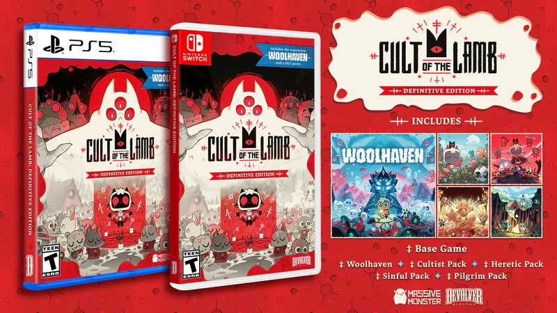 Cult of the Lamb - Definitive Edition [Nintendo Switch] Nintendo Switch Video Game Devolver Digital