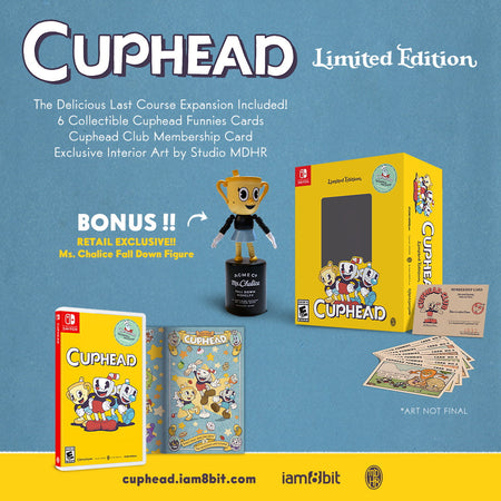 Cuphead - Limited Edition [Nintendo Switch] Nintendo Switch Video Game Skybound Games   