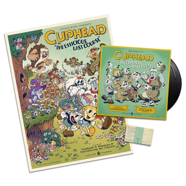 Cuphead: The Delicious Last Course 2xLP Vinyl Soundtrack [Audio Vinyl] Audio CD/Vinyl iam8bit   