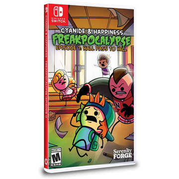 Cyanide & Happiness: Freakpocalypse - Part 1: Hall Pass To Hell [Nintendo Switch] Nintendo Switch Video Game Limited Run Games   