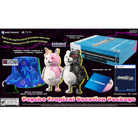 Danganronpa 2X2 Psycho Tropical Vacation Pack [PlayStation 5] PlayStation 5 Video Game Spike Chunsoft