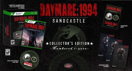 Daymare: 1994 Sandcastle - Collector's Edition [Xbox One / Xbox Series X] Xbox Series X Video Game GS2 Games   