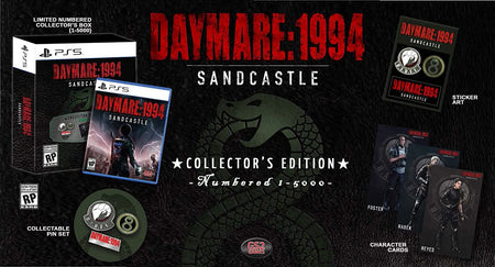 Daymare: 1994 Sandcastle - Collector's Edition [PlayStation 5] PlayStation 5 Video Game GS2 Games   