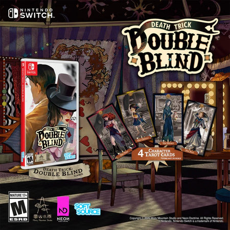 Death Trick Double Blind [Nintendo Switch] Nintendo Switch Video Game Soft Source