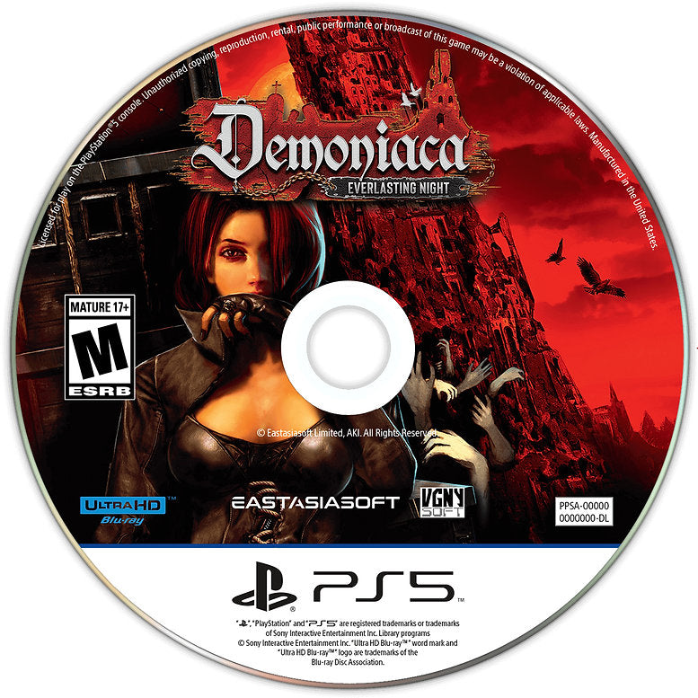 Demoniaca: Everlasting Night [PlayStation 5] PlayStation 5 Video Game VGNYsoft   