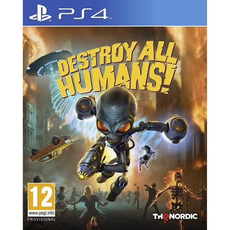 Destroy All Humans! [PlayStation 4] PlayStation 4 Video Game THQ Nordic   