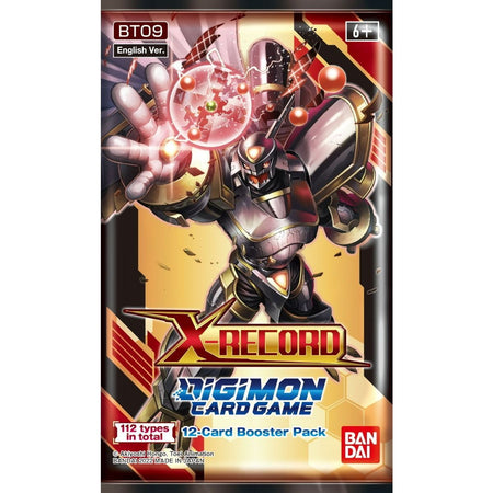 Digimon Card Game: X Record BT09 Booster Box - 24 Packs Card Game Bandai Namco   