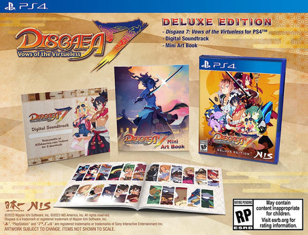 Disgaea 7: Vows of the Virtueless - Deluxe Edition [PlayStation 4] PlayStation 4 Video Game NIS America   