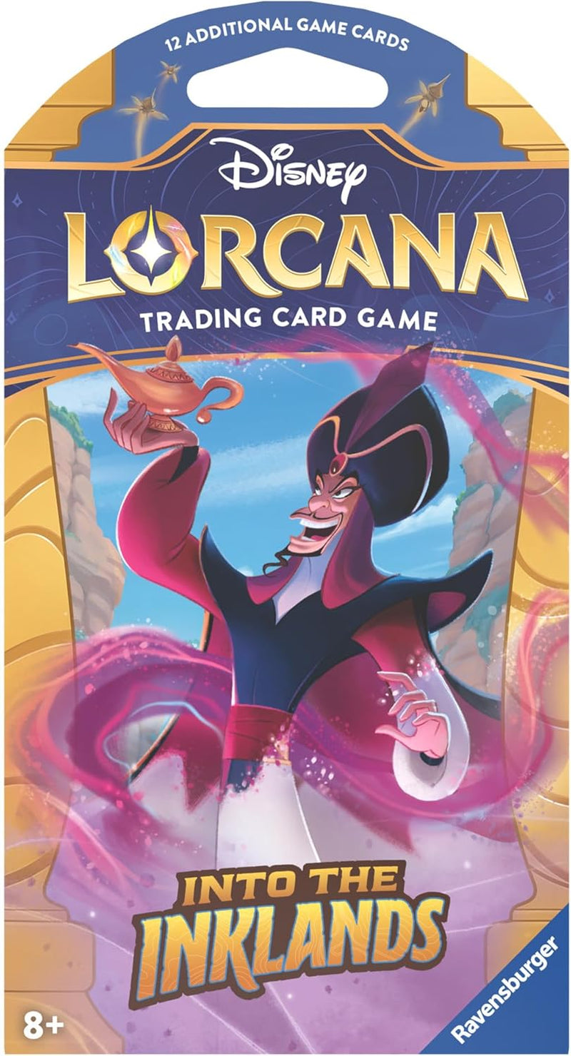 Disney Lorcana TCG: Into the Inklands Sleeved Booster Pack - 1 Random Pack Card Game Ravensburger