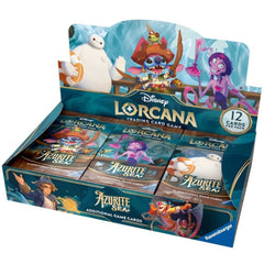 Disney Lorcana Trading Card Game: Azurite Sea Booster Box - 24 Packs Card Game Ravensburger   