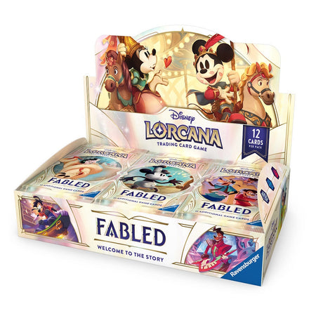 Disney Lorcana TCG: Fabled Booster Box - 24 Packs [Set 9] Card Game Ravensburger
