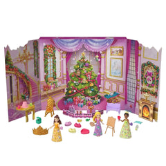 Disney Princess: 2025 Advent Calendar with 24 Days of Surprises Toys & Games Mattel
