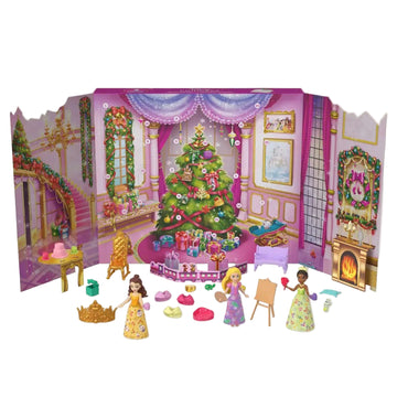 Disney Princess: 2025 Advent Calendar with 24 Days of Surprises Toys & Games Mattel