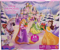 Disney Princess: 2025 Advent Calendar with 24 Days of Surprises Toys & Games Mattel
