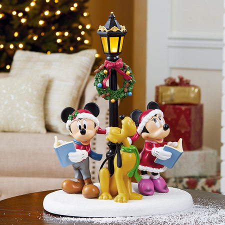 Disney Christmas Mickey & Minnie Mouse Christmas Carolers Memorabilia Disney   