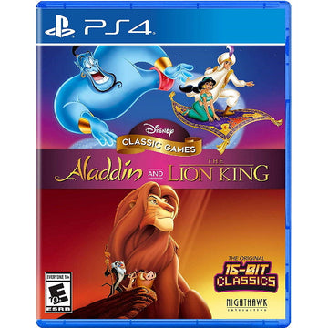 Disney Classic Games: Aladdin and The Lion King [PlayStation 4] PlayStation 4 Video Game Disney   