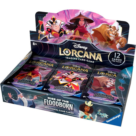 Disney Lorcana TCG: Rise of The Floodborn - Booster Box - 24 packs Card Game Ravensburger   