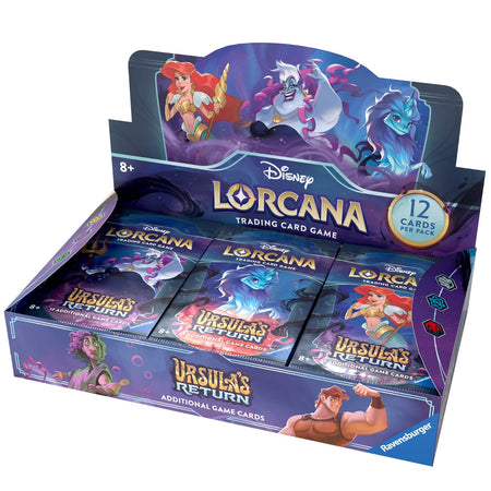 Disney Lorcana TCG: Ursula's Return Booster Box - 24 packs [Set 4] Card Game Ravensburger