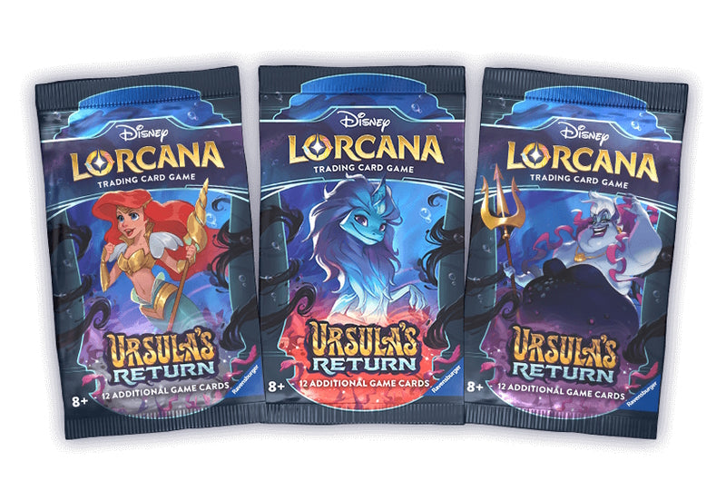 Disney Lorcana Trading Card Game: Ursula's Return Booster Box - 24 packs Card Game Ravensburger   