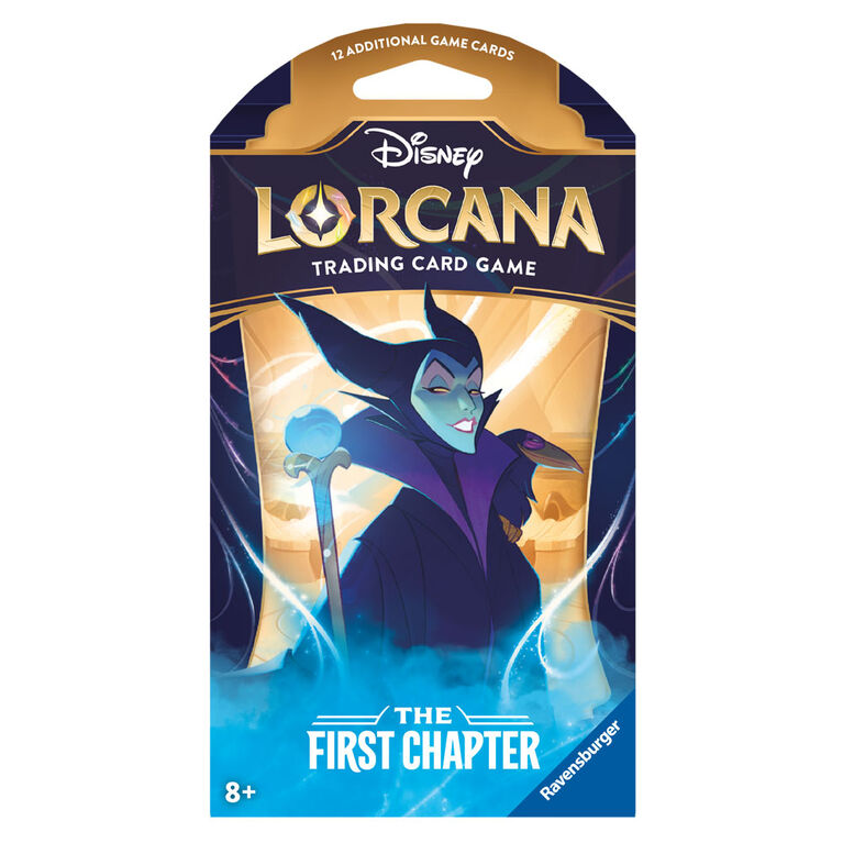 Disney Lorcana Trading Card Game: The First Chapter Sleeved Booster Pack - 1 Random Pack Card Game Ravensburger   