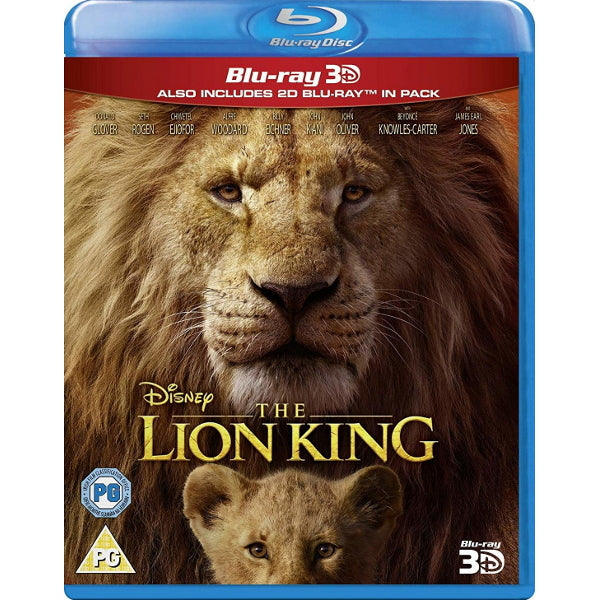 Disney's The Lion King - Live Action [3D + 2D Blu-ray] DVDs & Blu-Rays Disney   