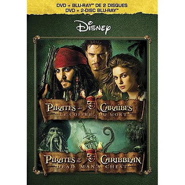 Disney's Pirates of the Caribbean: Dead Man's Chest [DVD + Blu-ray] DVDs & Blu-Rays Disney   