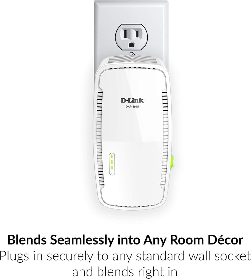 D-Link AC1900 Mesh Wi-Fi Range Extender - DAP-1955-US [Electronics] Electronics D-Link   