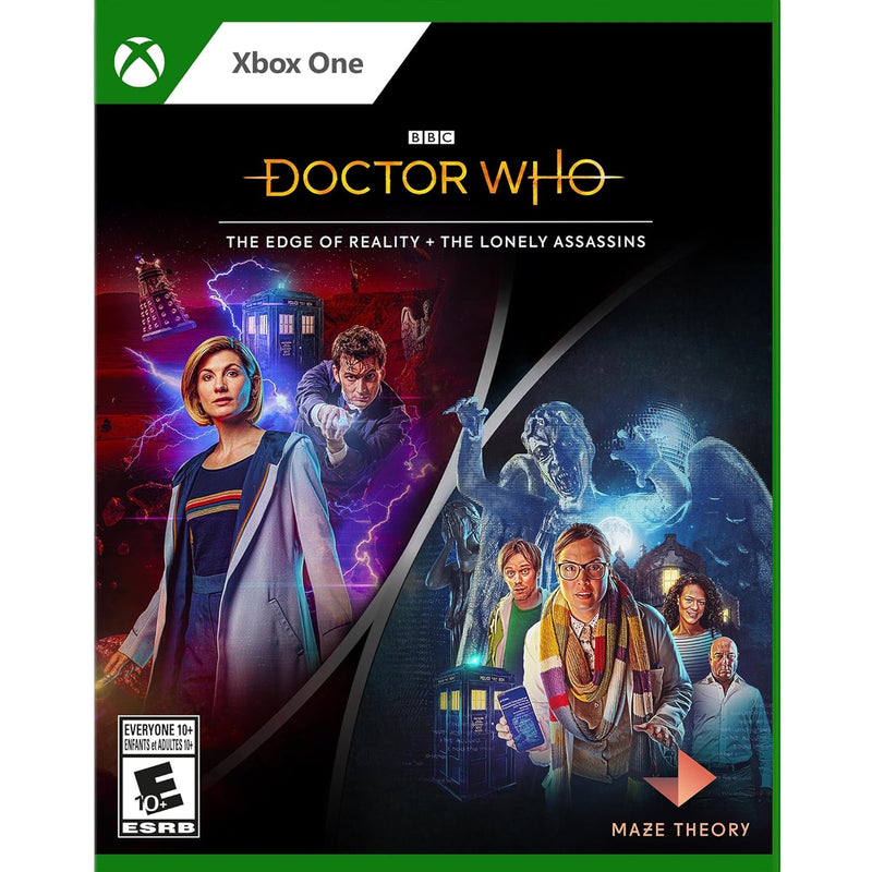 Doctor Who: The Edge of Reality + The Lonely Assassins Duo Bundle  [Xbox One / Xbox Series X] Xbox Series X Video Game Maze Theory   