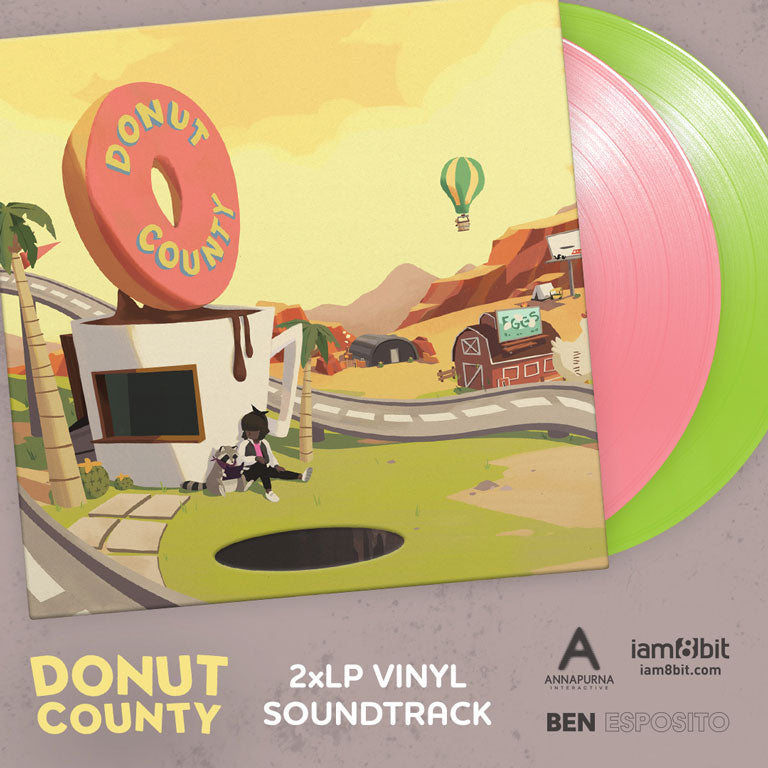 Donut County Vinyl Soundtrack [Audio Vinyl] Audio CD/Vinyl iam8bit   