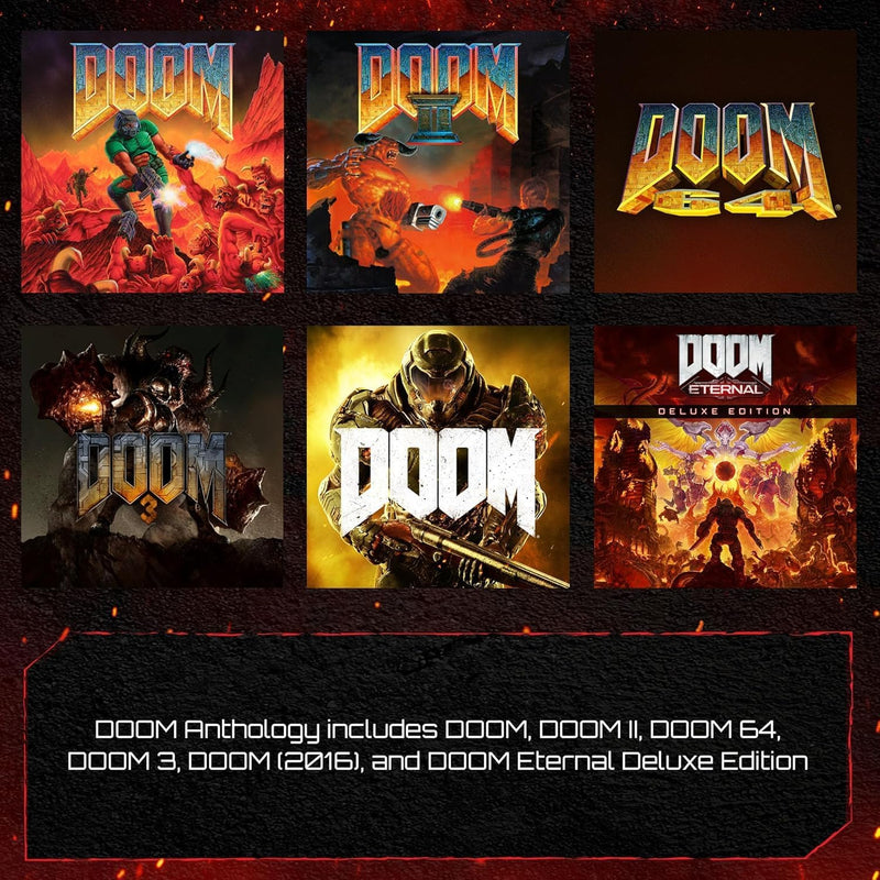 Doom Anthology Collector's Edition [Xbox One & Xbox Series X] Xbox Series X Video Game Bethesda   