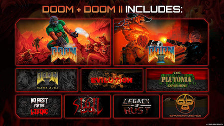 DOOM + DOOM II - Limited Run #283 [Nintendo Switch] Nintendo Switch Video Game Limited Run Games