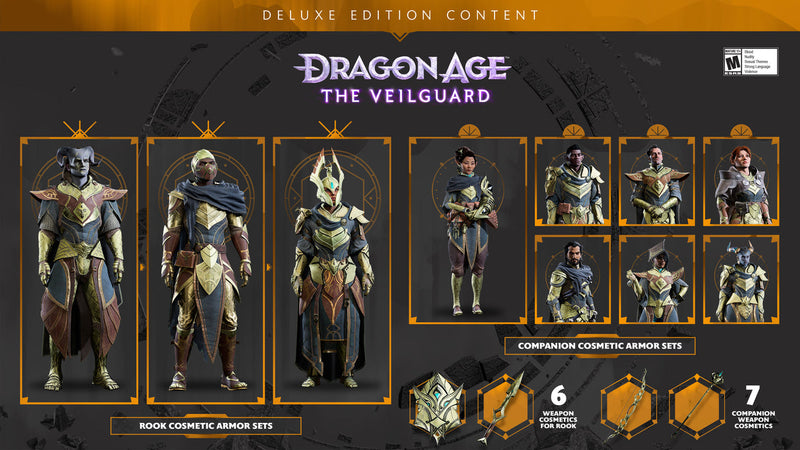 Dragon Age: The Veilguard - Deluxe Edition [Xbox Series X] Xbox Series X Video Game Electronic Arts   