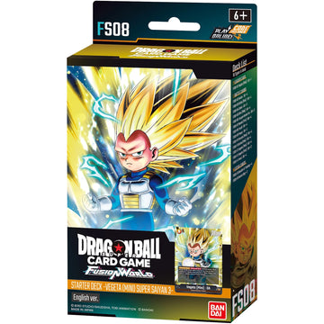 Dragon Ball Super TCG: Fusion World Starter Deck Vegeta (Mini) Super Saiyan 3 [FS08] Card Game Bandai Namco