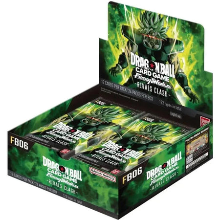 Dragon Ball Super TCG: Fusion World Rivals Clash Booster Box (FB06) - 24 Packs Card Game Bandai Namco