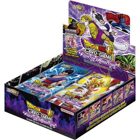 Dragon Ball Super Card Game: Zenkai Series Fighter's Ambition Booster Box - 24 Packs Card Game Bandai Namco