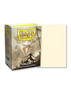Dragon Shield Sleeves Dual Matte Valor - 100 Sleeves Card Game Accessories Dragon Shield