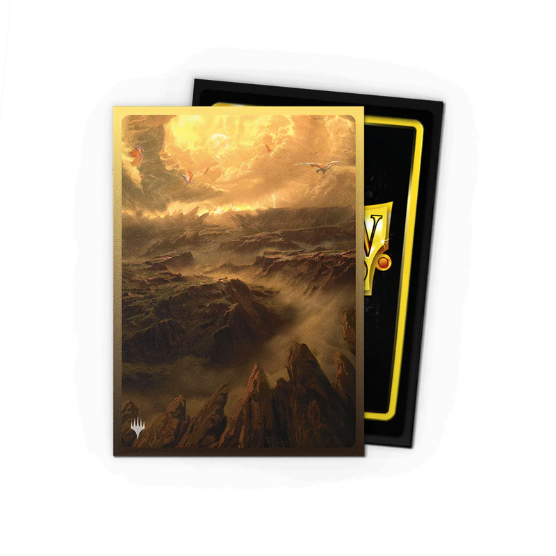 Dragon Shield Sleeves: Magic The Gathering Landfall Series [Arid Mesa] - 100 Standard Size Sleeves Card Game Accessories Dragon Shield