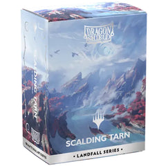 Dragon Shield Sleeves: Magic The Gathering Landfall Series [Scalding Tarn] - 100 Standard Size Sleeves Card Game Accessories Dragon Shield