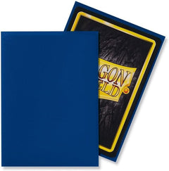 Dragon Shield Sleeves: Matte Blue - 100 Standard Size Sleeves Card Game Dragon Shield   