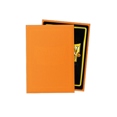 Dragon Shield Sleeves: Matte Orange - 100 Standard Size Sleeves Card Game Dragon Shield   