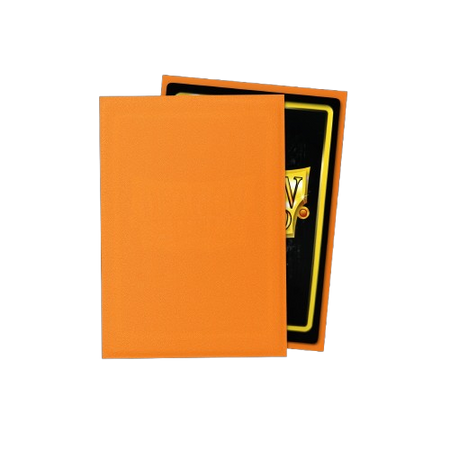 Dragon Shield Sleeves: Matte Orange - 100 Standard Size Sleeves Card Game Dragon Shield   