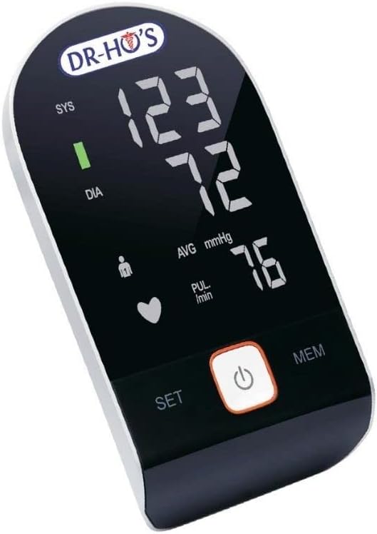 DR-HO'S Blood Pressure Monitor - Intelligent Automatic Measurement & Stores Up To 180 Readings Healthcare DR HO'S   