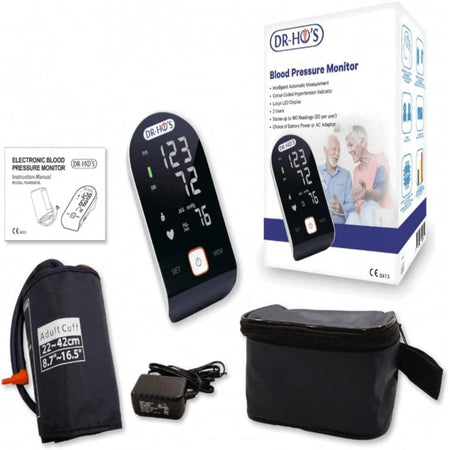 DR-HO'S Blood Pressure Monitor - Intelligent Automatic Measurement & Stores Up To 180 Readings Healthcare DR HO'S   