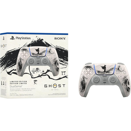 DualSense Wireless Controller Ghost of Yōtei Black Limited Edition PlayStation 5 PlayStation 5 Accessories Sony