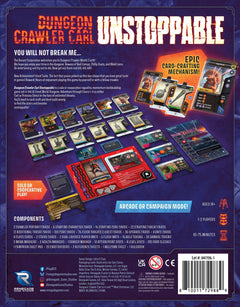 Dungeon Crawler Card Unstoppable: Core Game