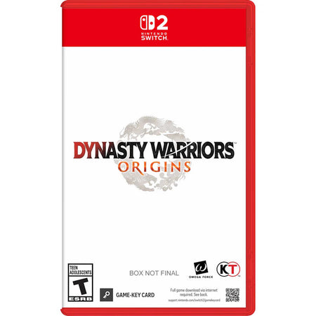 Dynasty Warriors Origins [Nintendo Switch 2] Nintendo Switch 2 Video Game Koei Tecmo